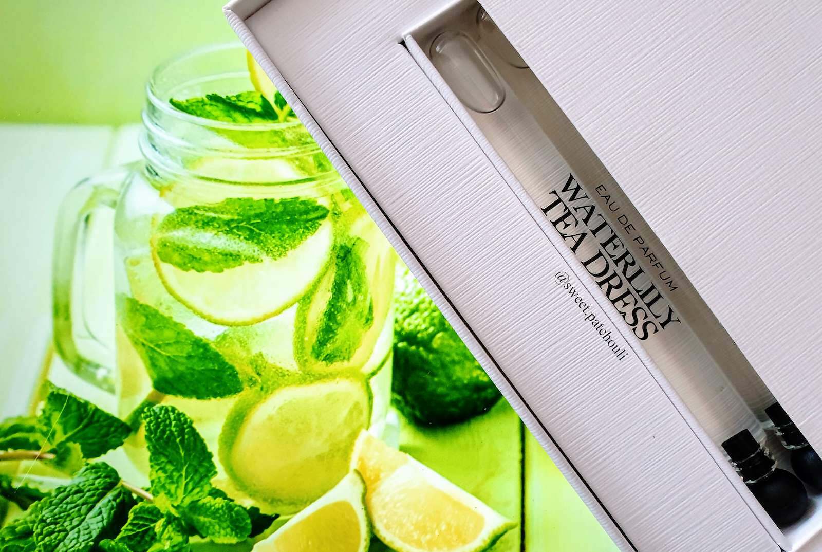 Zara Emotions Waterlily Tea Dress - Zara x Jo Malone - recenzja